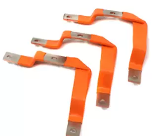 Tube thermor&eacute;tractable PE orange VO utilis&eacute; pour la barre omnibus des v&eacute;hicules &agrave; &eacute;nergie nouvelle