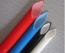 Gaine en fibre de verre enduite de r&eacute;sine de silicone-SB-SGS-40